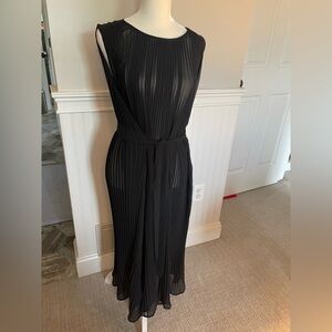 Banana Republic Black Sexy pleated dress
